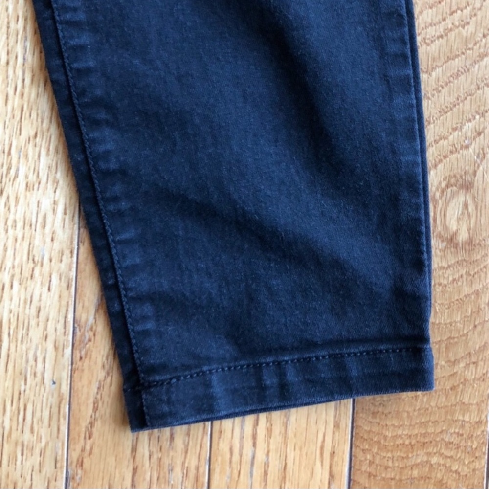 Eileen Fisher Black Ponte Skinny Legging Pant Sz 8 - Picture 4 of 7